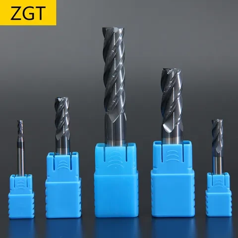 Фреза концевая ZGT HRC50 4-зубая