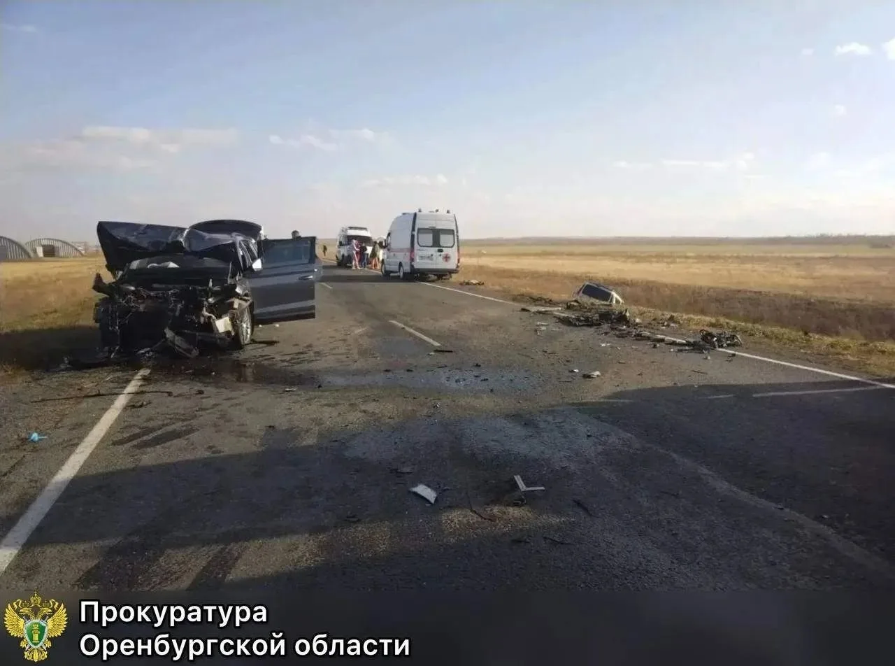 Возбуждено дело по факту смертельного ДТП под Оренбургом