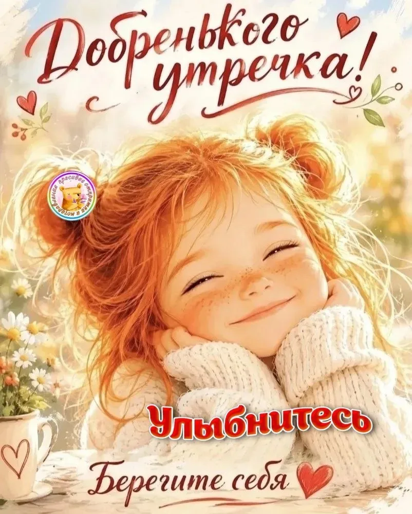 Доброе утро, девочки🥰
