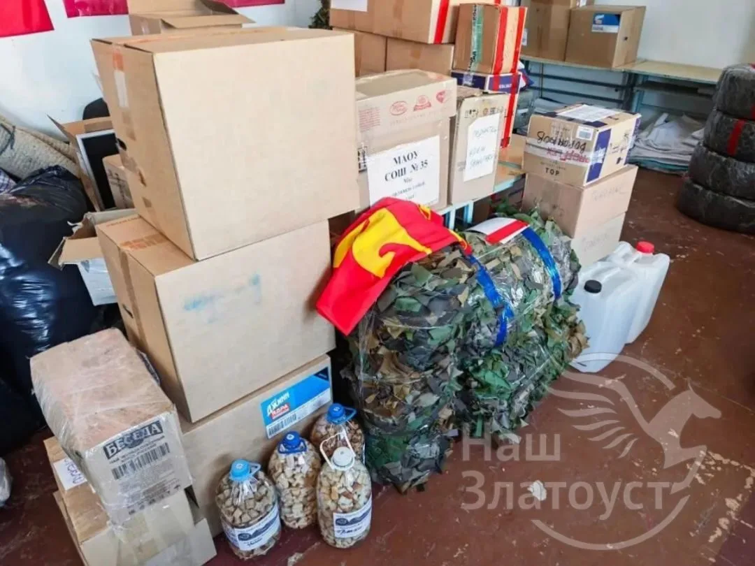 👍Подготовили на понедельник на отправку груз нашим землякам Поэту и Ярику