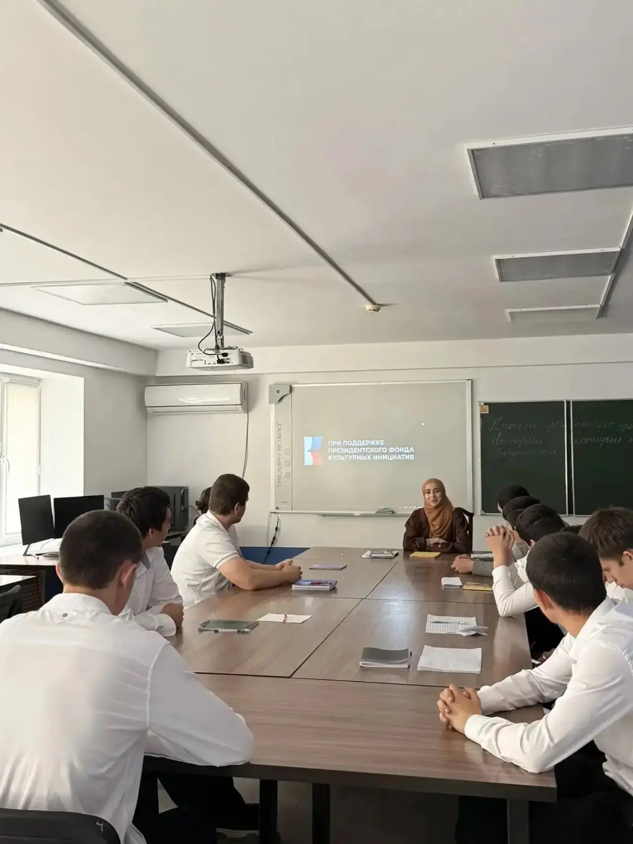 🎓В Кизлярском профессионально-педагогическом колледже состоялся просмотр документально...
