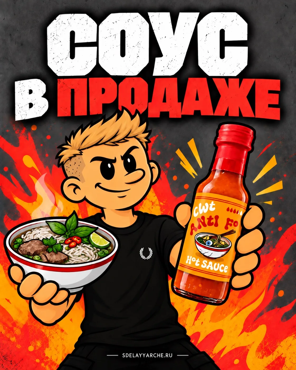 Новый соус в продаже!