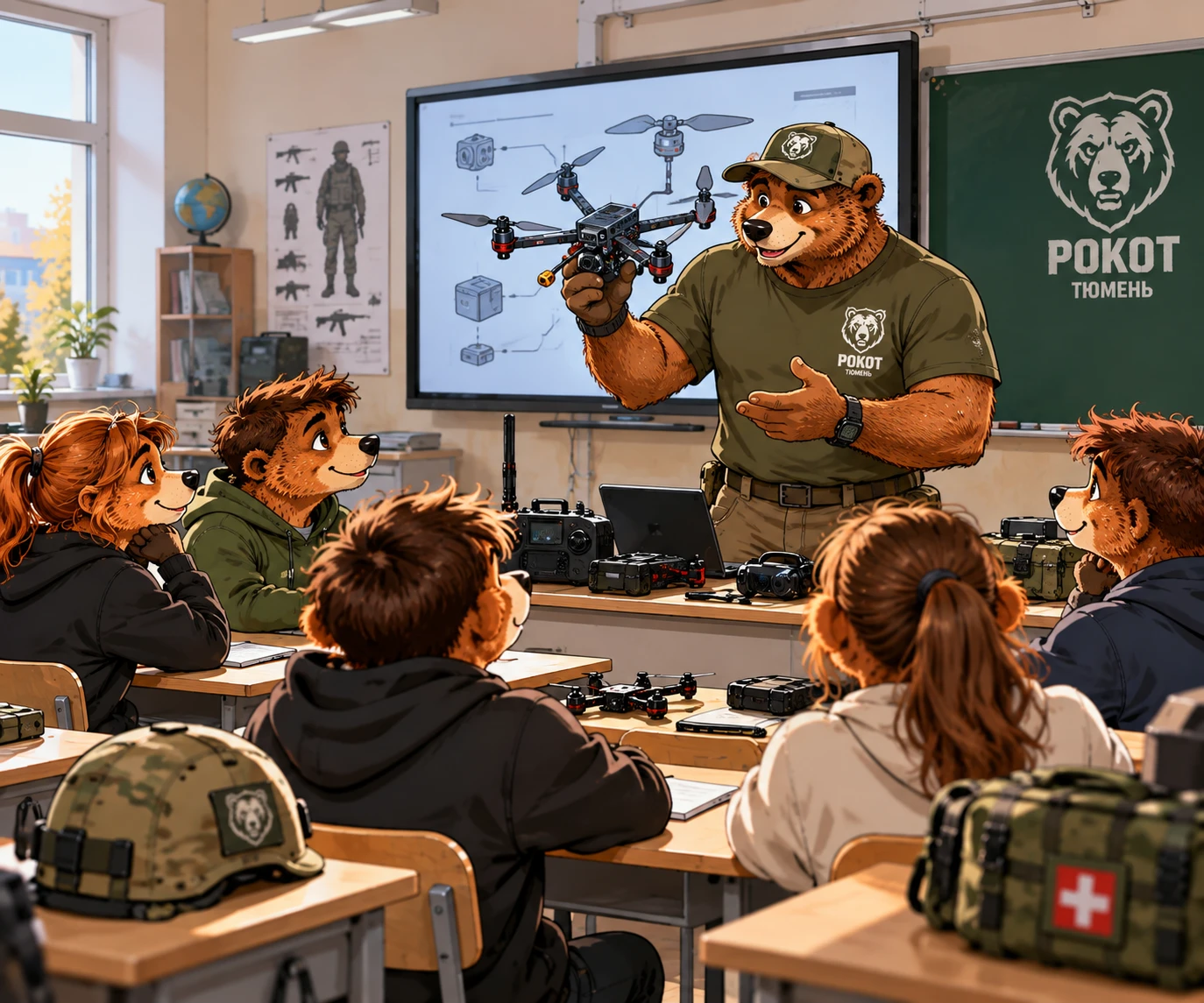 🏫 «Первый рубеж» приглашает школы Тюмени к сотрудничеству!