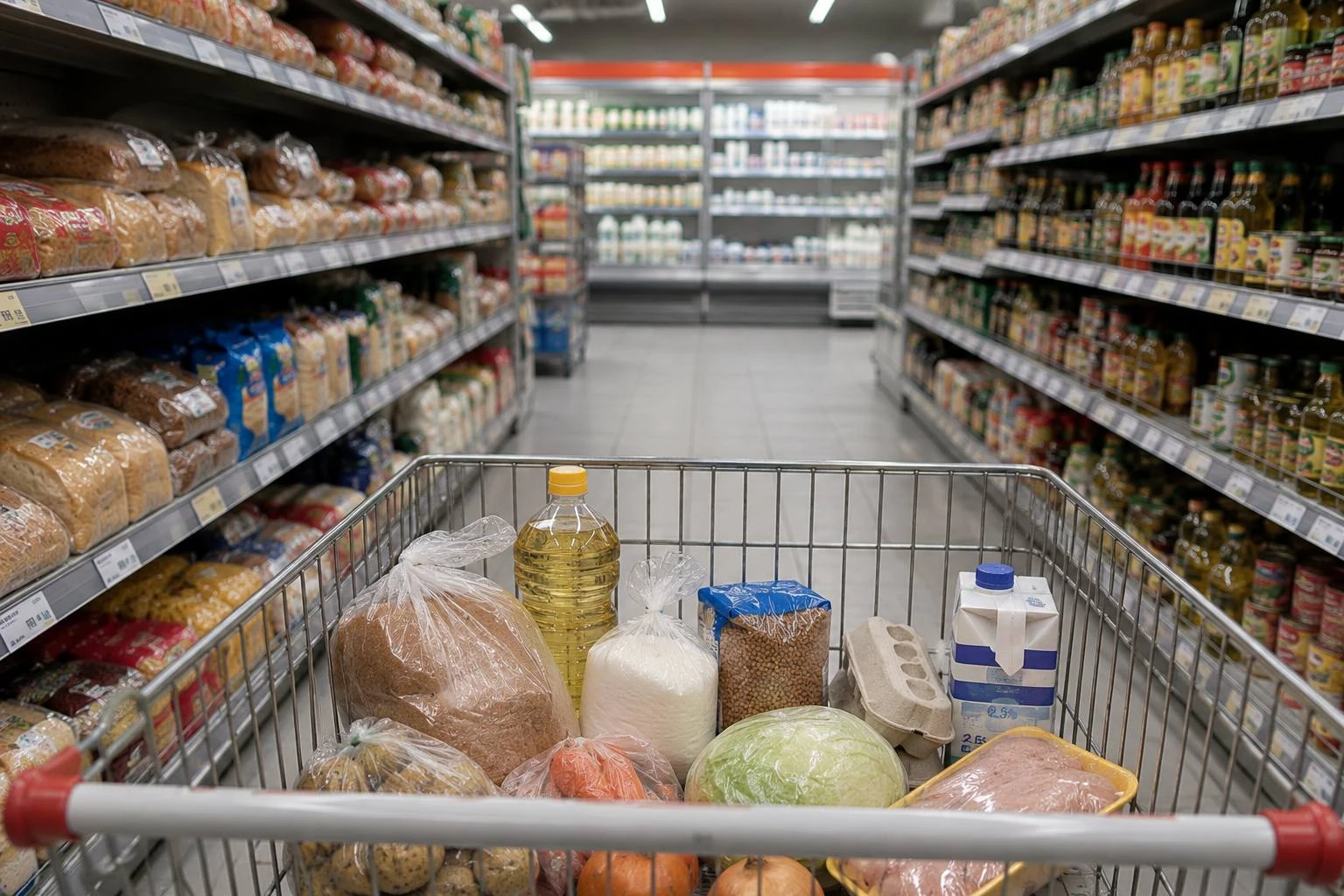 Минимальная продуктовая корзина в Северной Осетии в сентябре подорожала почти на 8%