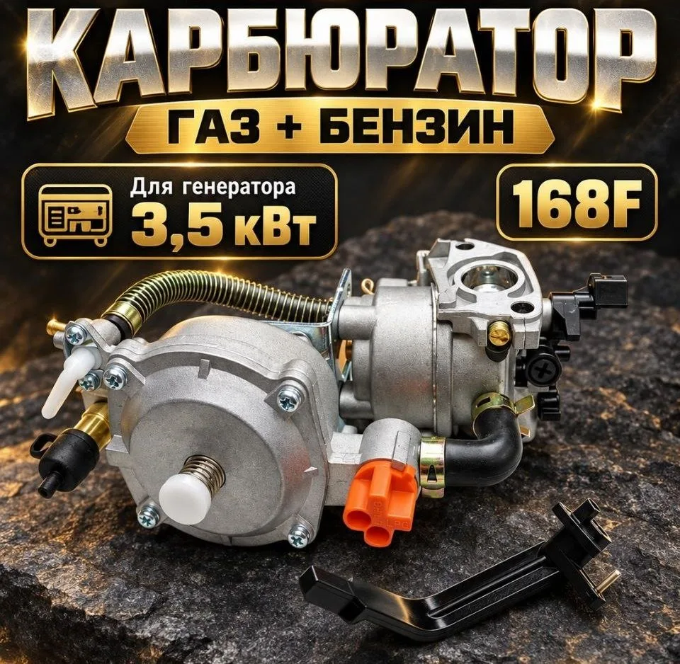 ⚡ Бензиновый генератор можно сделать двухтопливным?