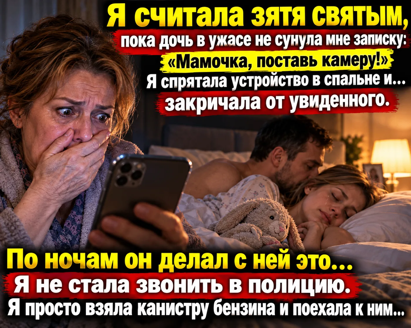 Я считала зятя святым, пока дочь в ужасе не сунула мне записку: