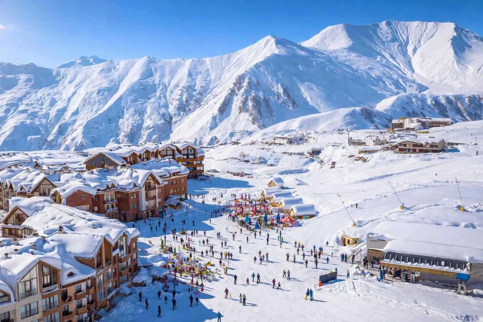🇬🇪⛷Зимний туристический сезон на курорте Гудаури откроется 20 декабря.