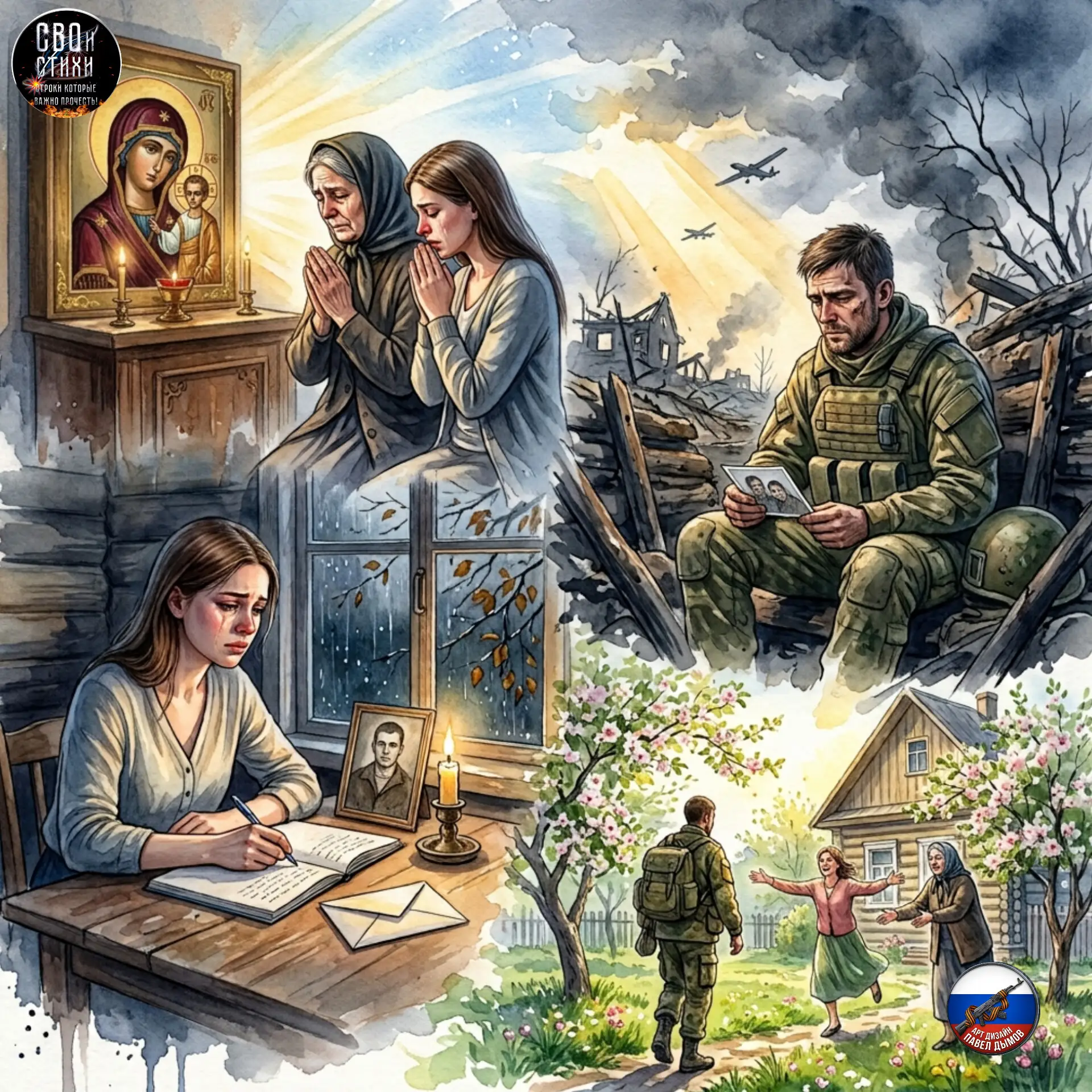 Привет, мой брат, опять пишу в тетрадь,