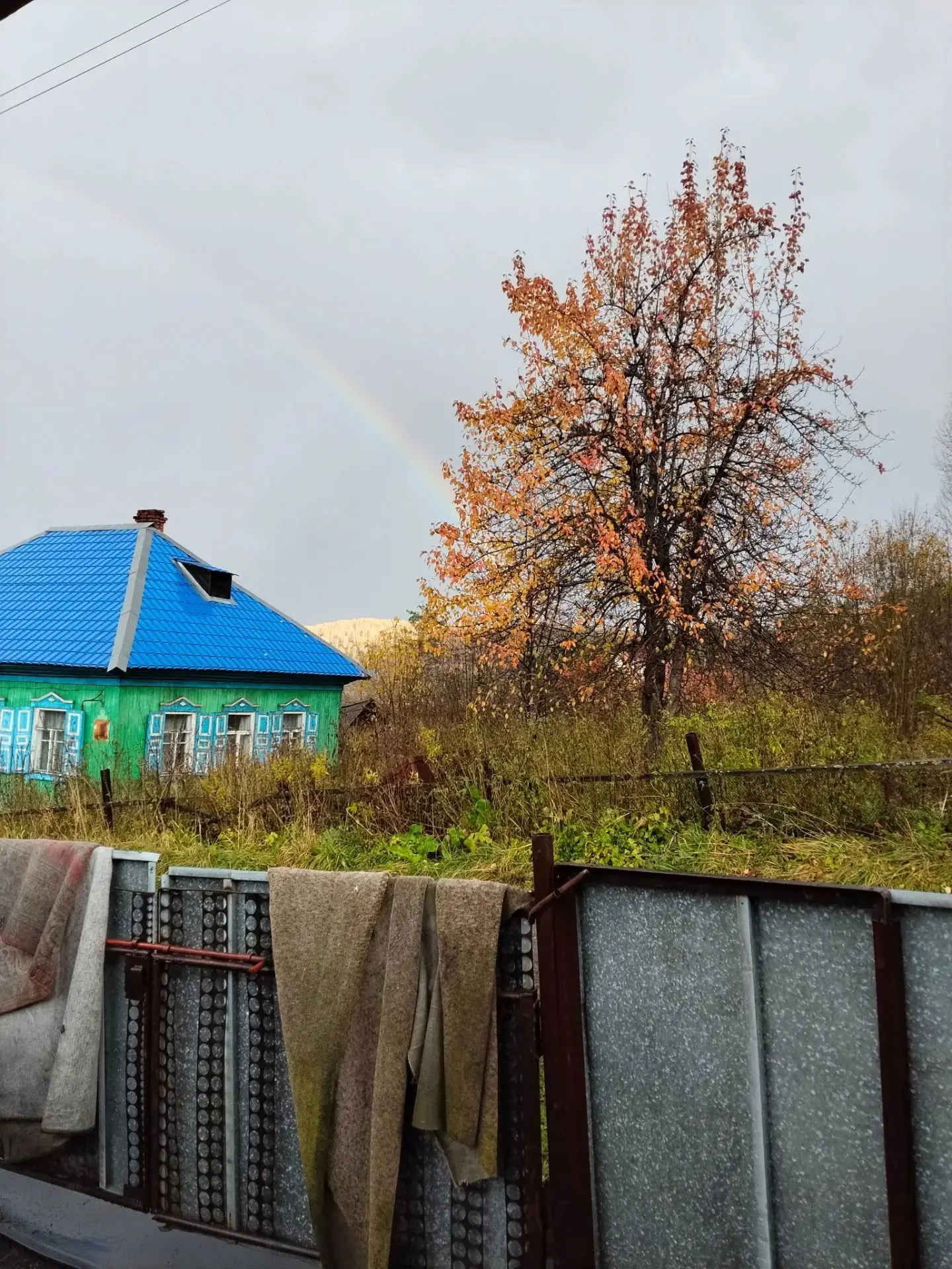 Вчера вечером радуга была 😁😁😁
