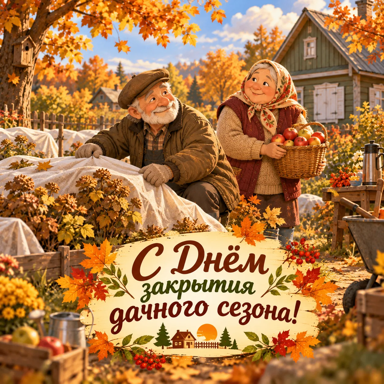 🏡 Сегодня День закрытия дачного сезона