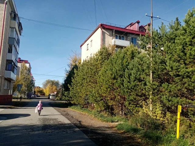 Интересно каково живется жителям 1, 2, 3 этажей этого дома из за деревьев? Поди у них э...