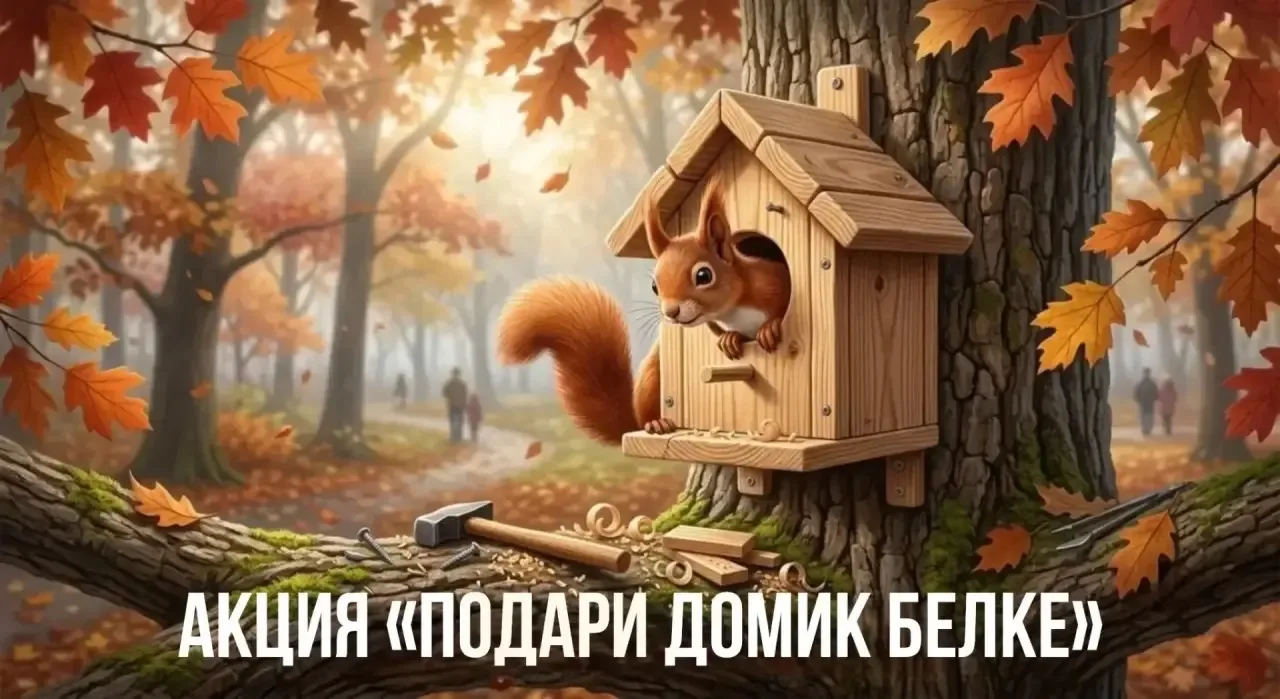 🐿️АКЦИЯ "ПОДАРИ ДОМИК БЕЛКЕ"!🐿