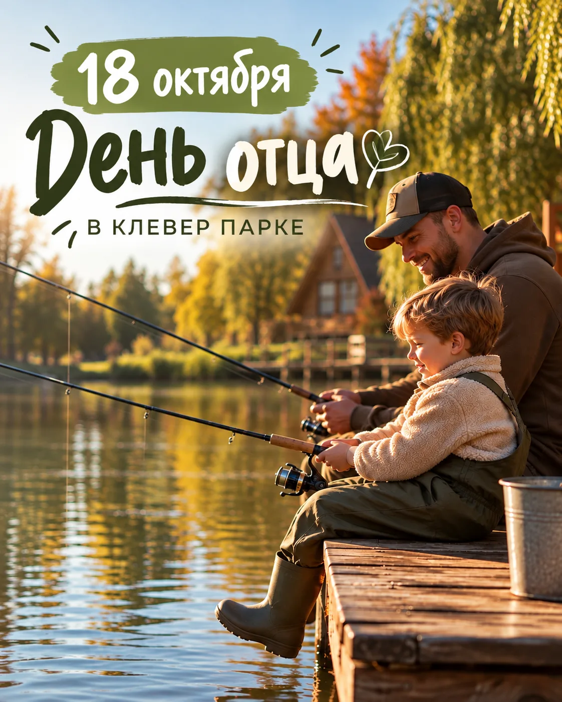 🍀 ДЕНЬ ОТЦА В КЛЕВЕР ПАРКЕ!