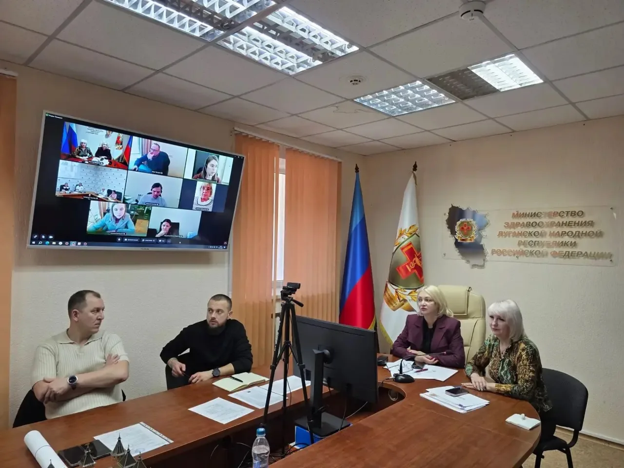 В ЛНР обсудили ход реализации программы «Борьба с сердечно-сосудистыми заболеваниями» з...