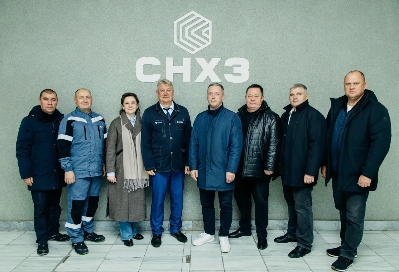 🤝СНХЗ посетила делегация из Беларуси