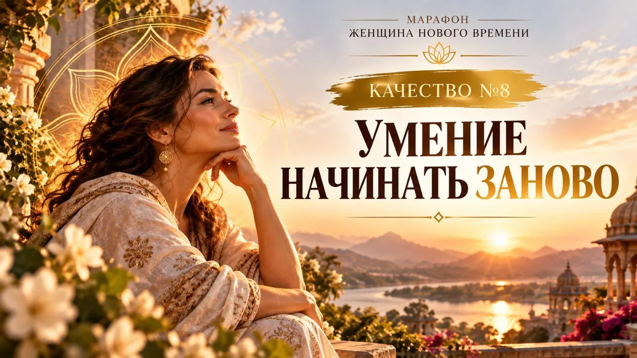 А что, если начать заново - совсем не значит начинать с нуля?