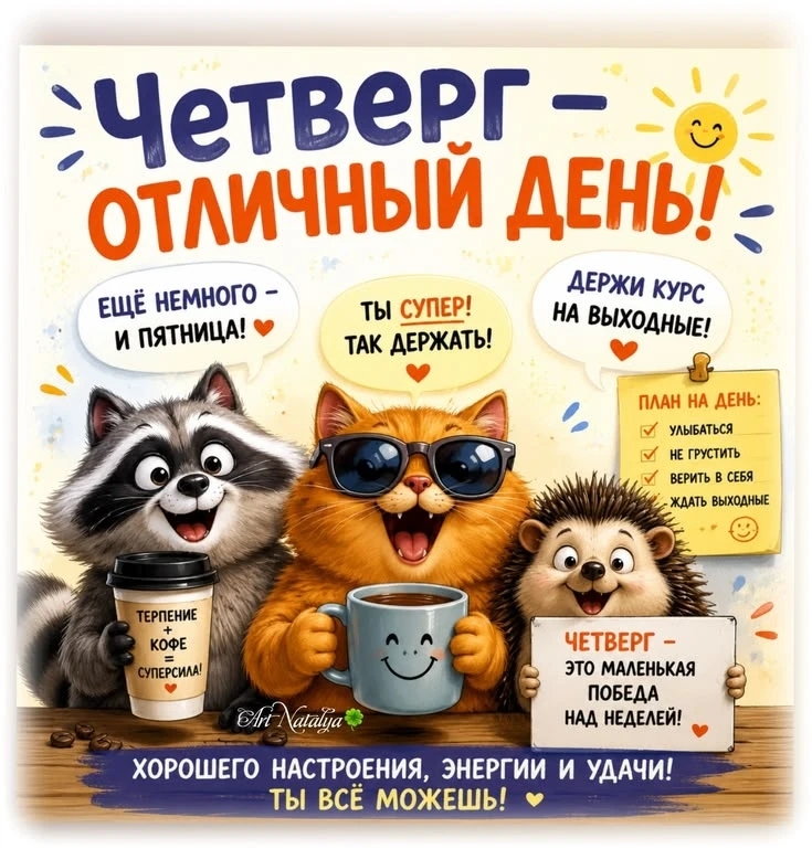 Доброе утро, друзья! ☀️