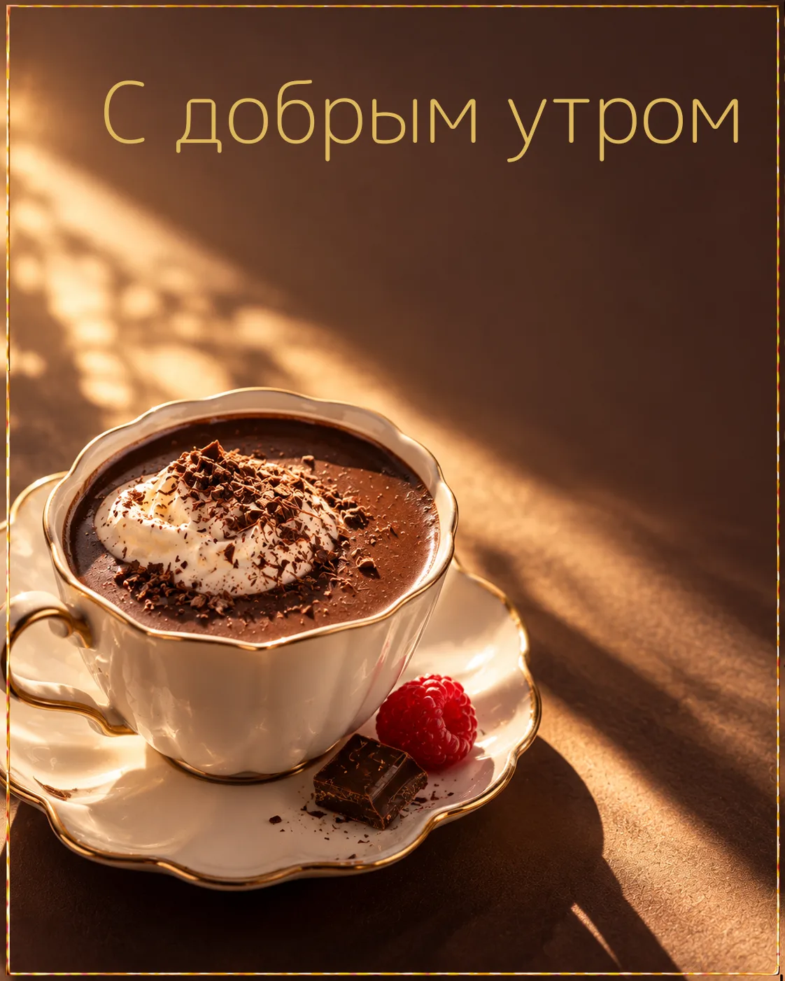 С добрым утром!