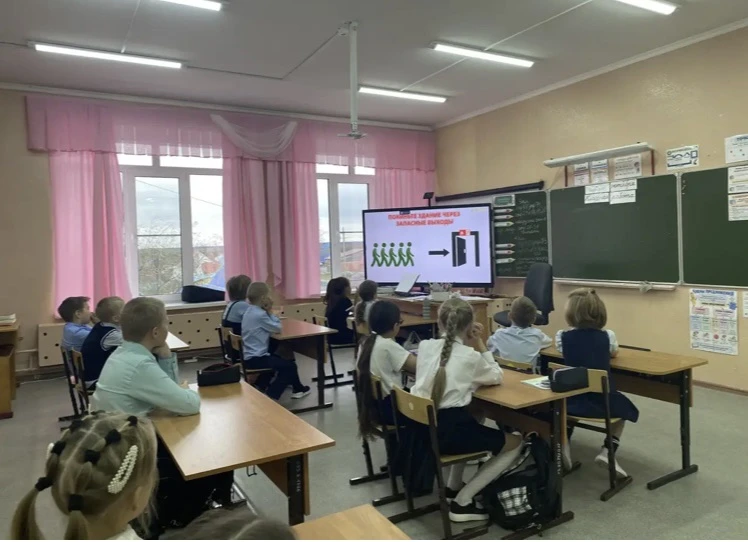 📍Сегодня  в школе-саду прошел Всероссийский открытый урок культуры безопасности, приур...
