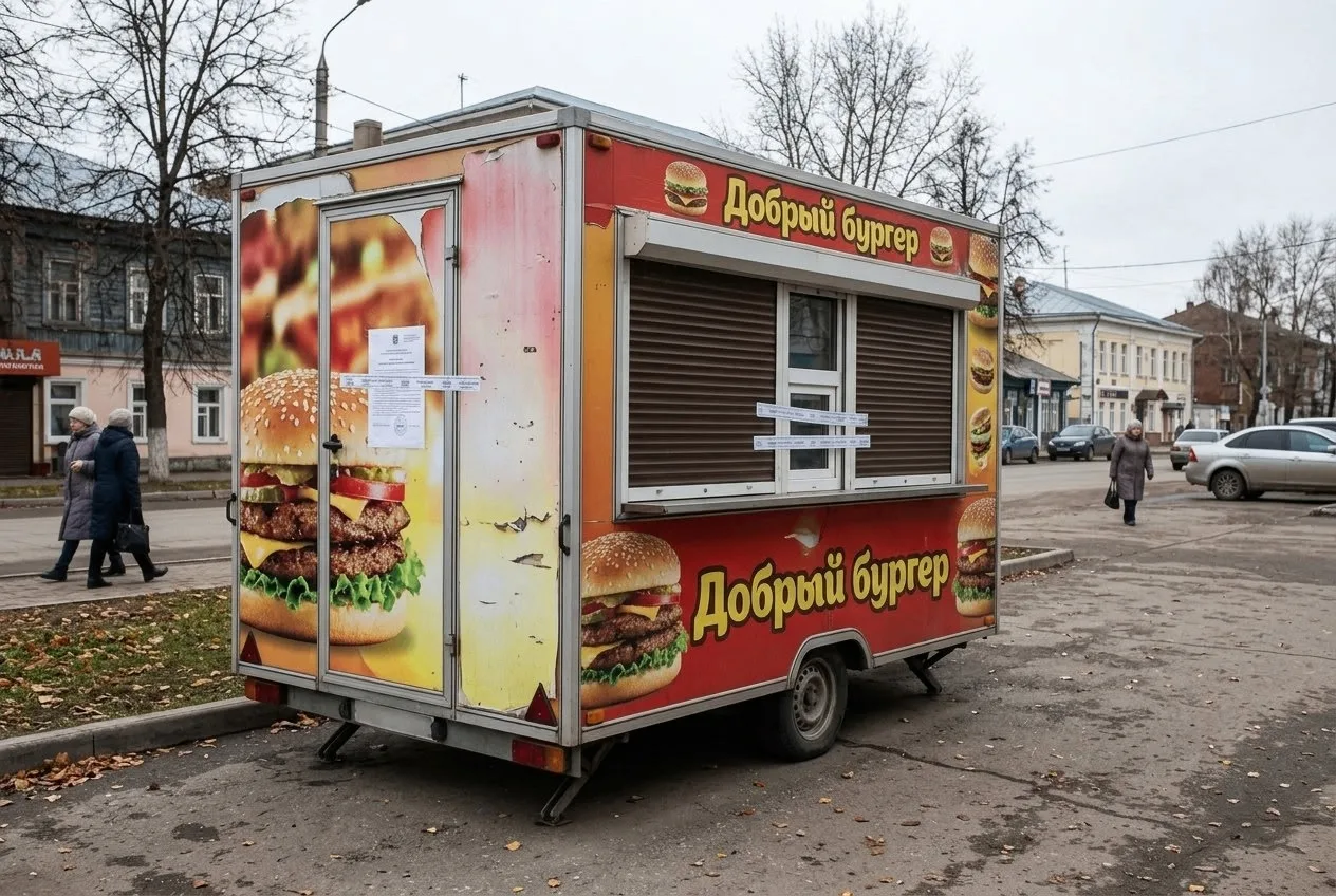 🍔 Фудтрак в Кунгуре закрыли из-за антисанитарии