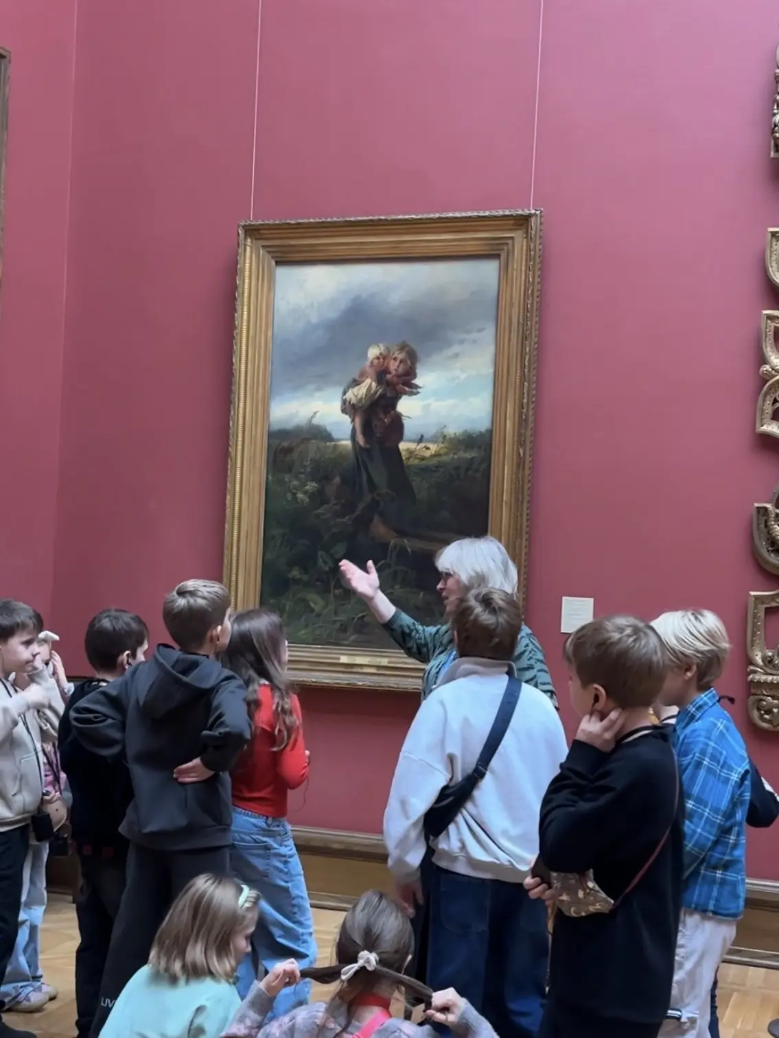 🎉 Ученики 3М класса побывали в Третьяковской галерее! 🎨