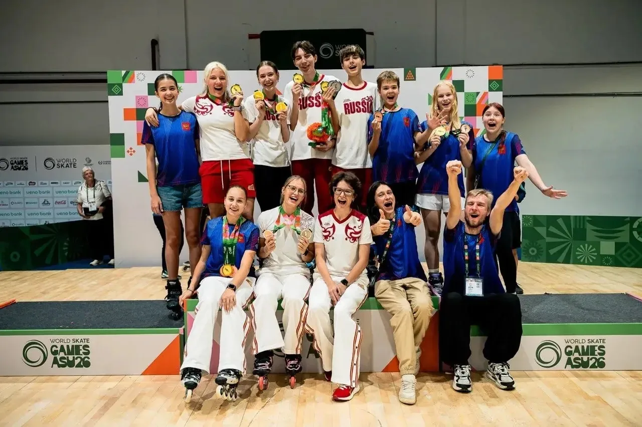 🇷🇺 14 медалей сборной России на World Skate Games ASU26!