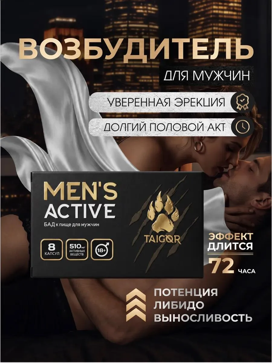 🔥 Возбудитель для мужчин Men's Active