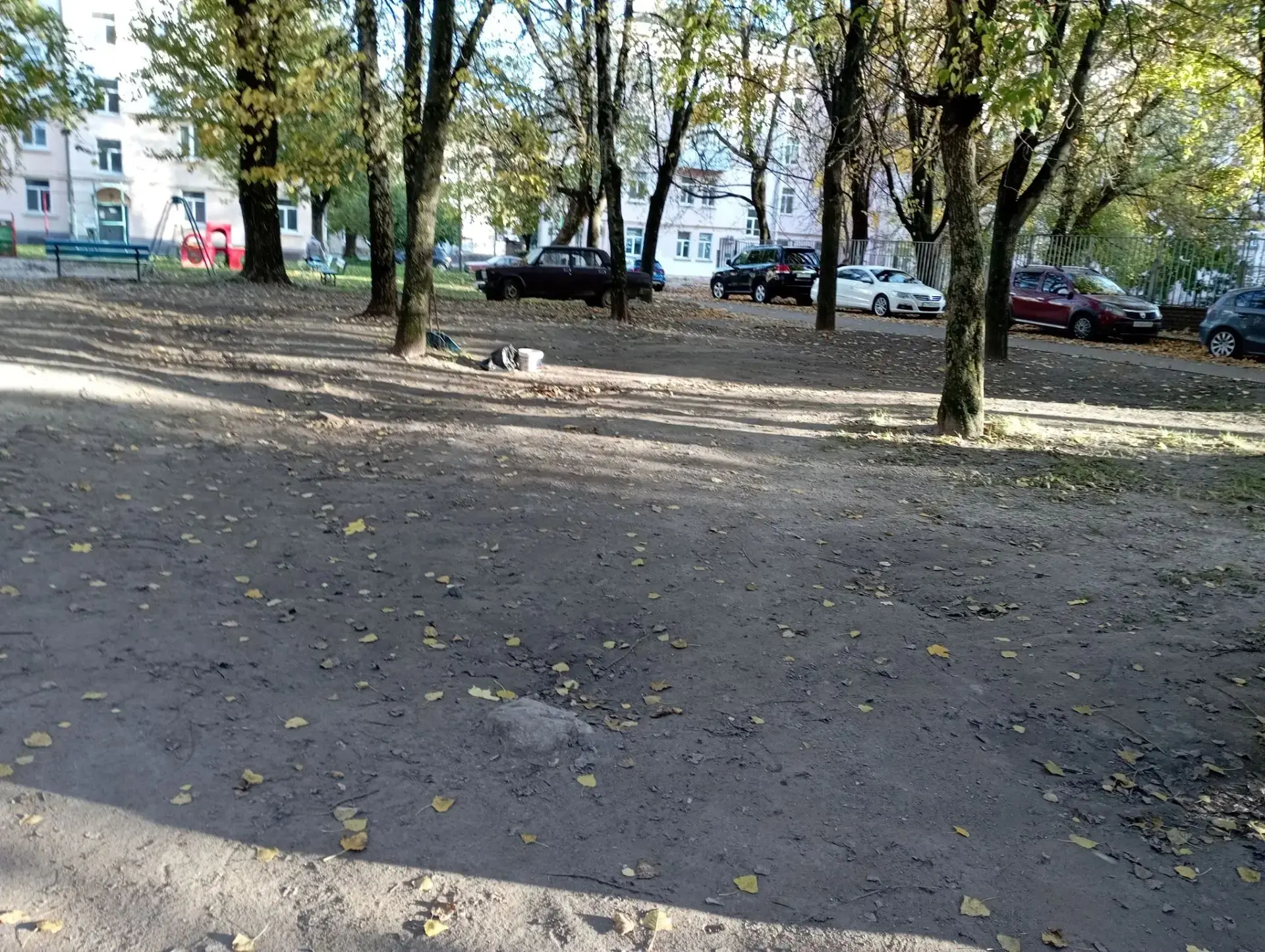 Уборка придомовых территорий