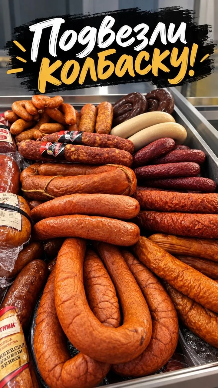 🌭 Колбасные изделия всегда в наличии! 🌭