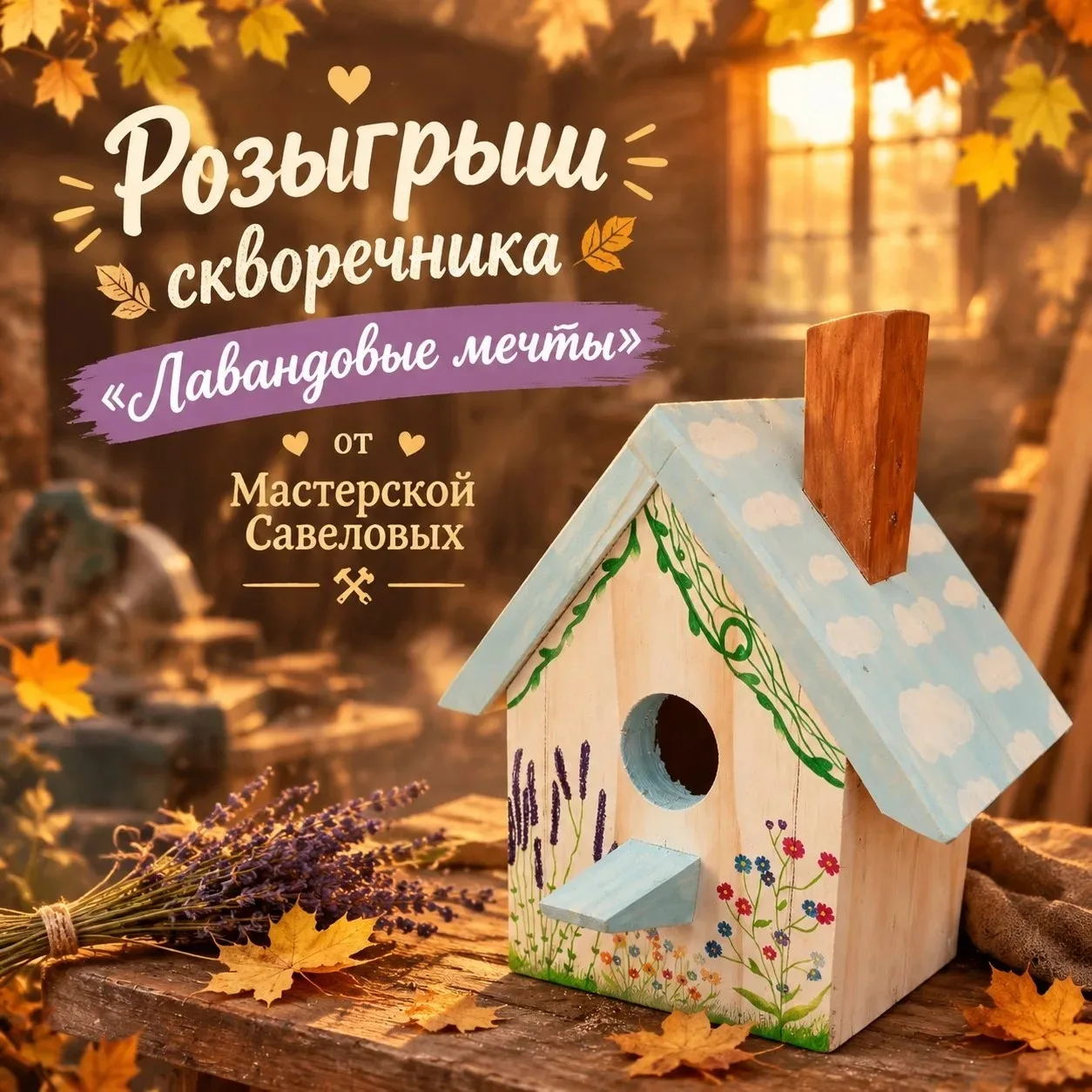 Розыгрыш от Мастерской Савеловых