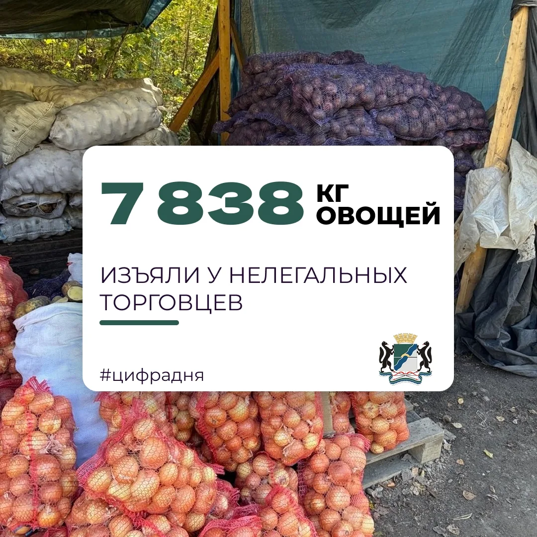 🔎 В Новосибирске прошли очередные рейды по точкам незаконной торговли
