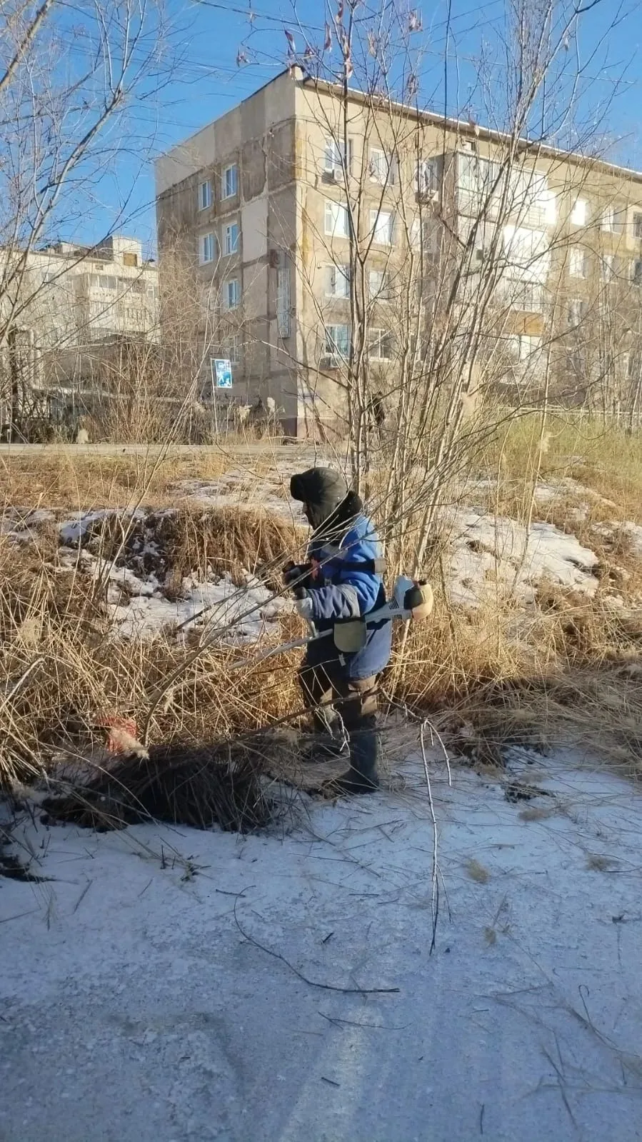 🌾 Уборка территории: как мы приводим город в порядок.