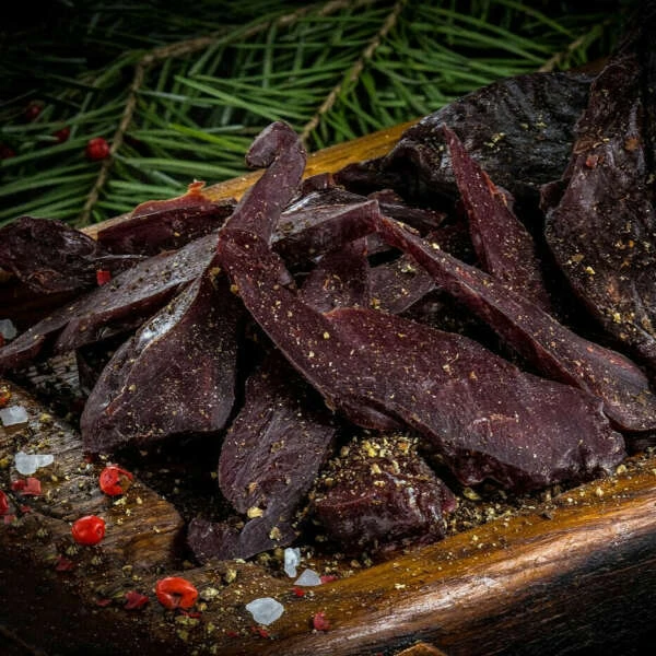Копчёное мясо марала с Алтая