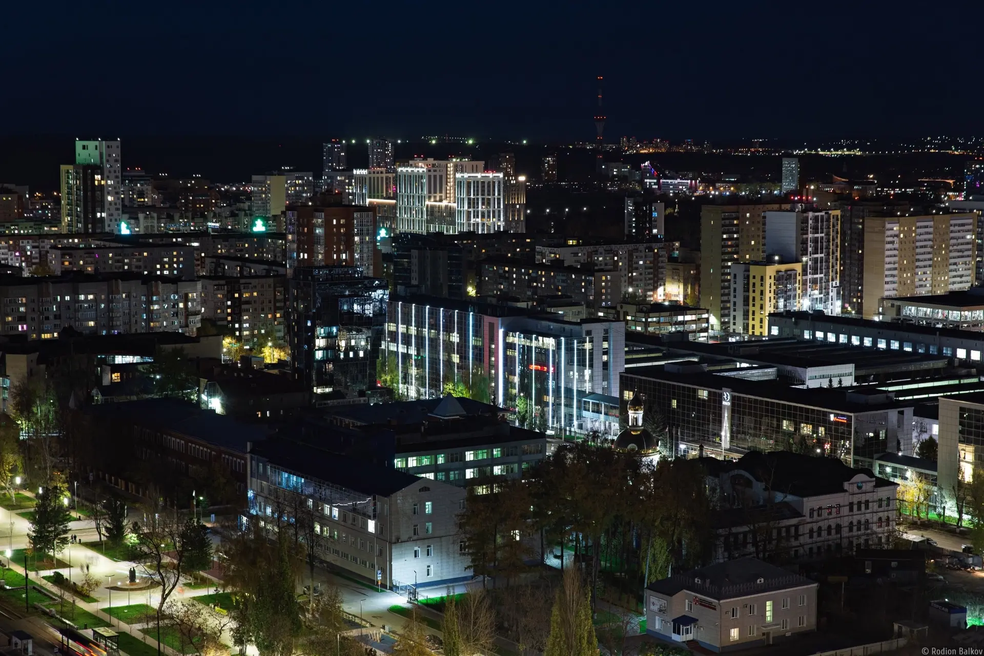 🌃 Ночная Пермь