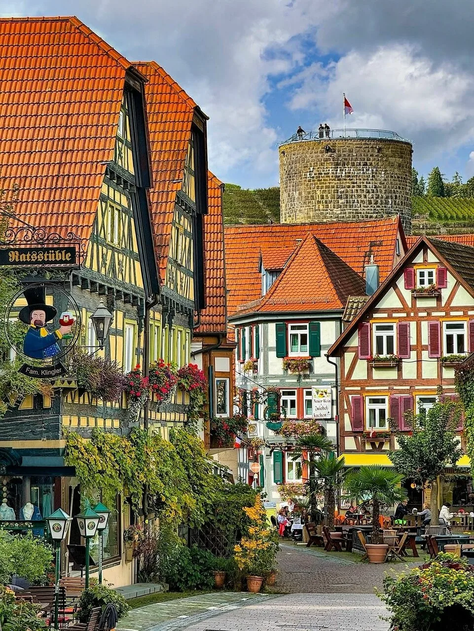Безигхайм — самый красивый винный город Германии🍇🏠