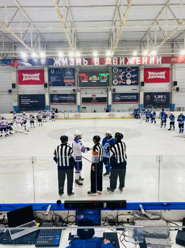 🏒 ХК «Олимп» выиграл матч первенства ЦФО ЮХЛ