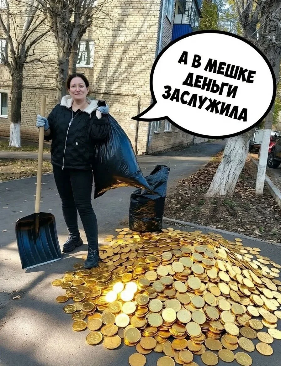«Заинск-информ» запускает весёлый тренд: гребём листья, будто это деньги! 💰
