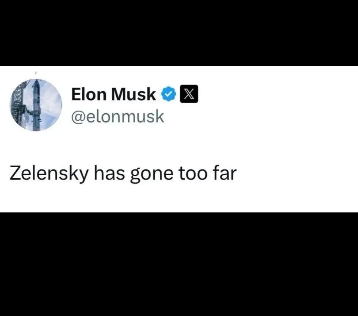 ❗️ Зеленский зашел слишком далеко, — Илон Маск