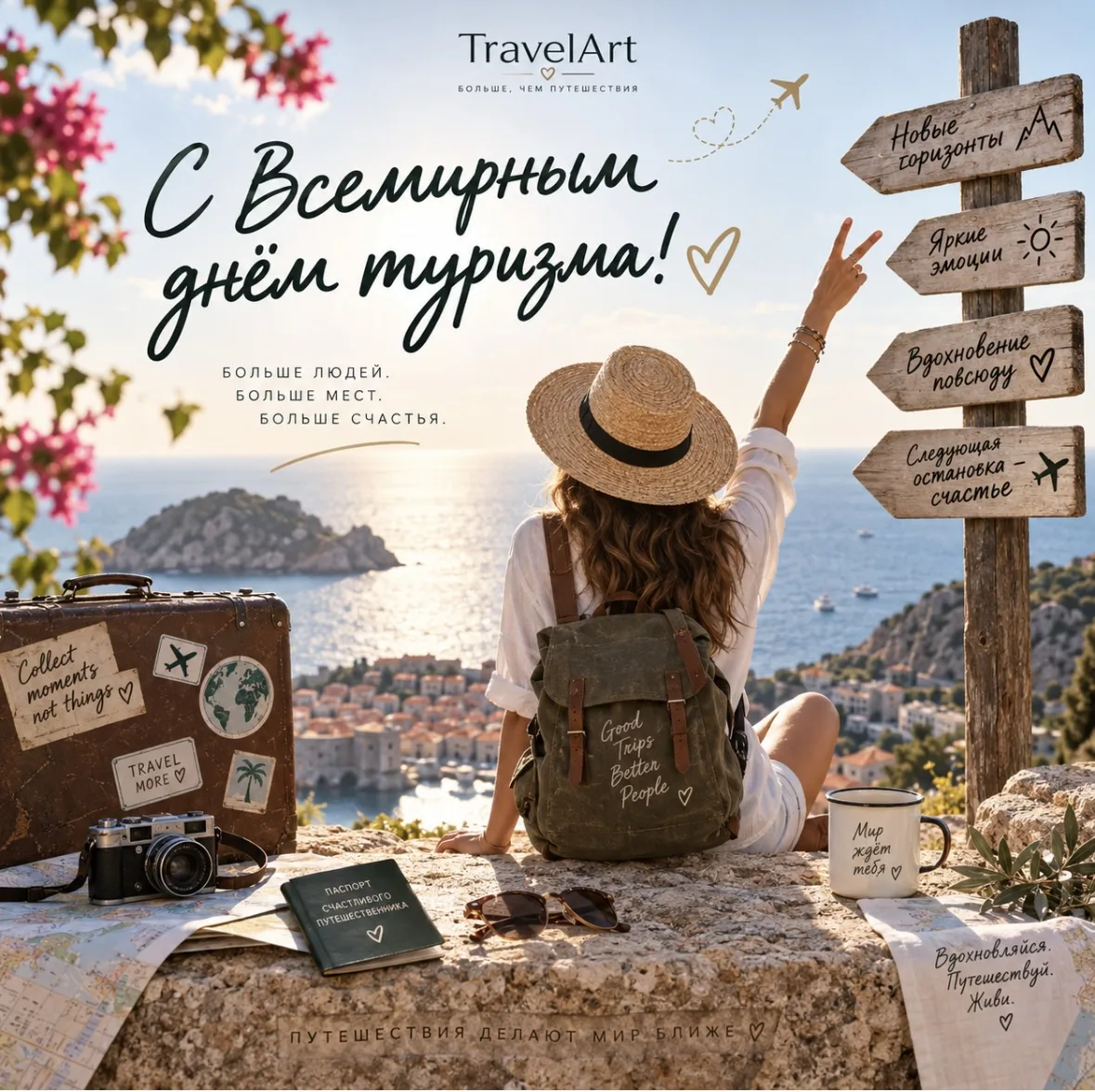 Сегодня Всемирный день туризма! ✈️