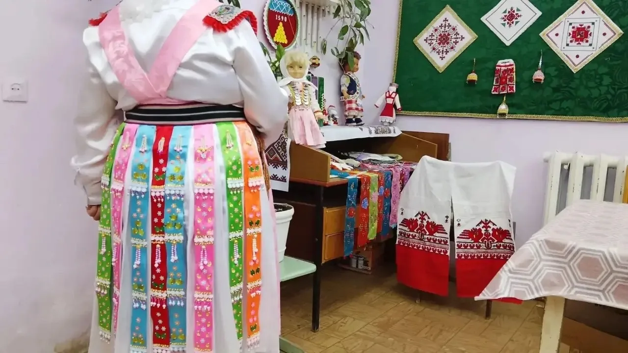 💢Творческий вечер ансамбля «Мучар Ен» был посвящен изготовлению женского национального...
