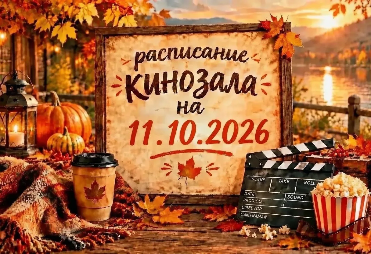 🍿РАСПИСАНИЕ КИНОСЕАНСОВ НА 11.10