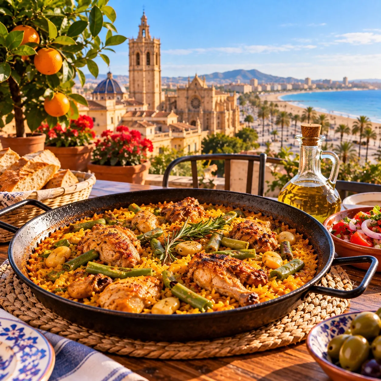 🍽️ Паэлья — вкус Валенсии, Испания 🇪🇸