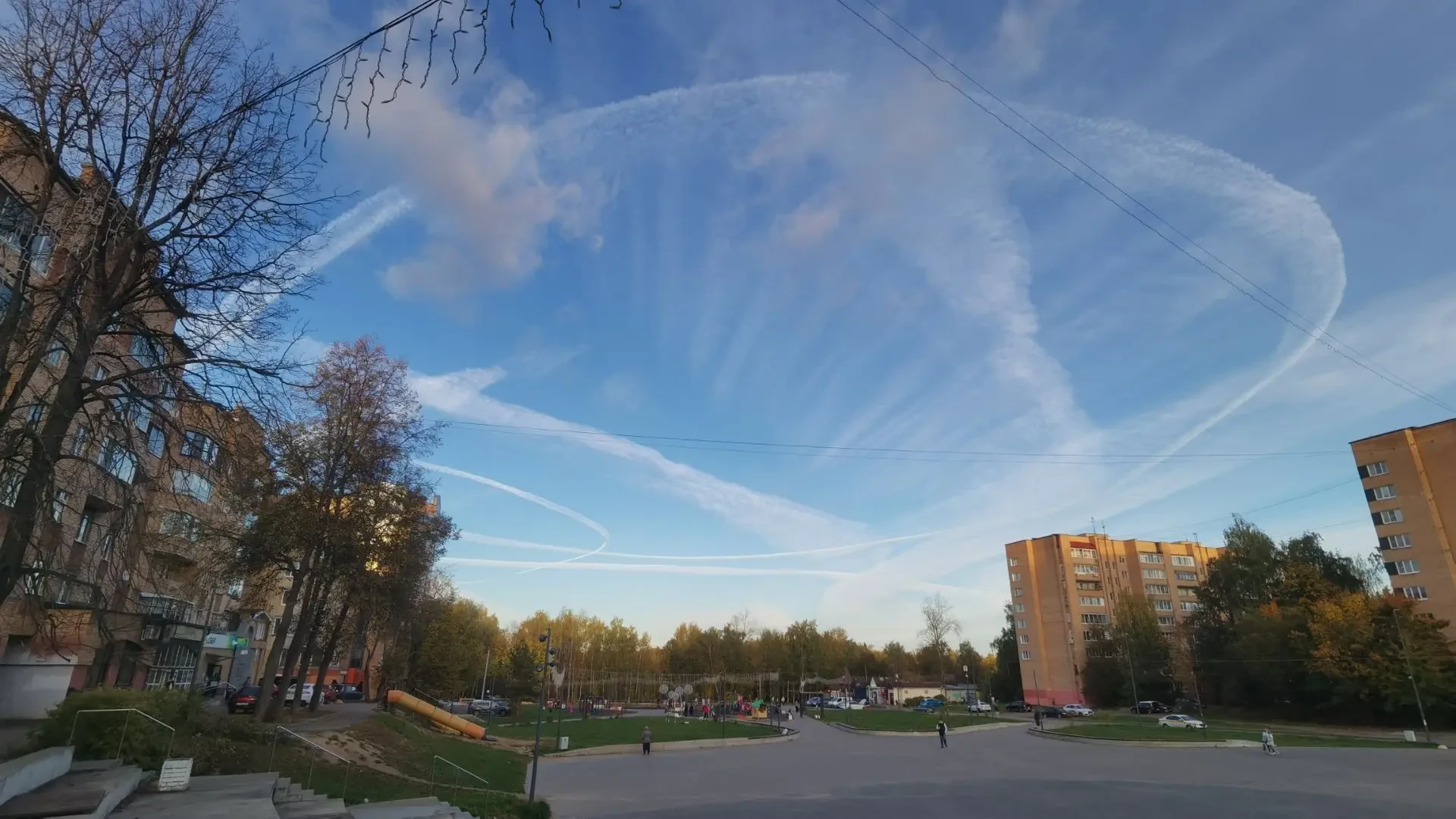 ☁️ Красноармейск под осенним небом