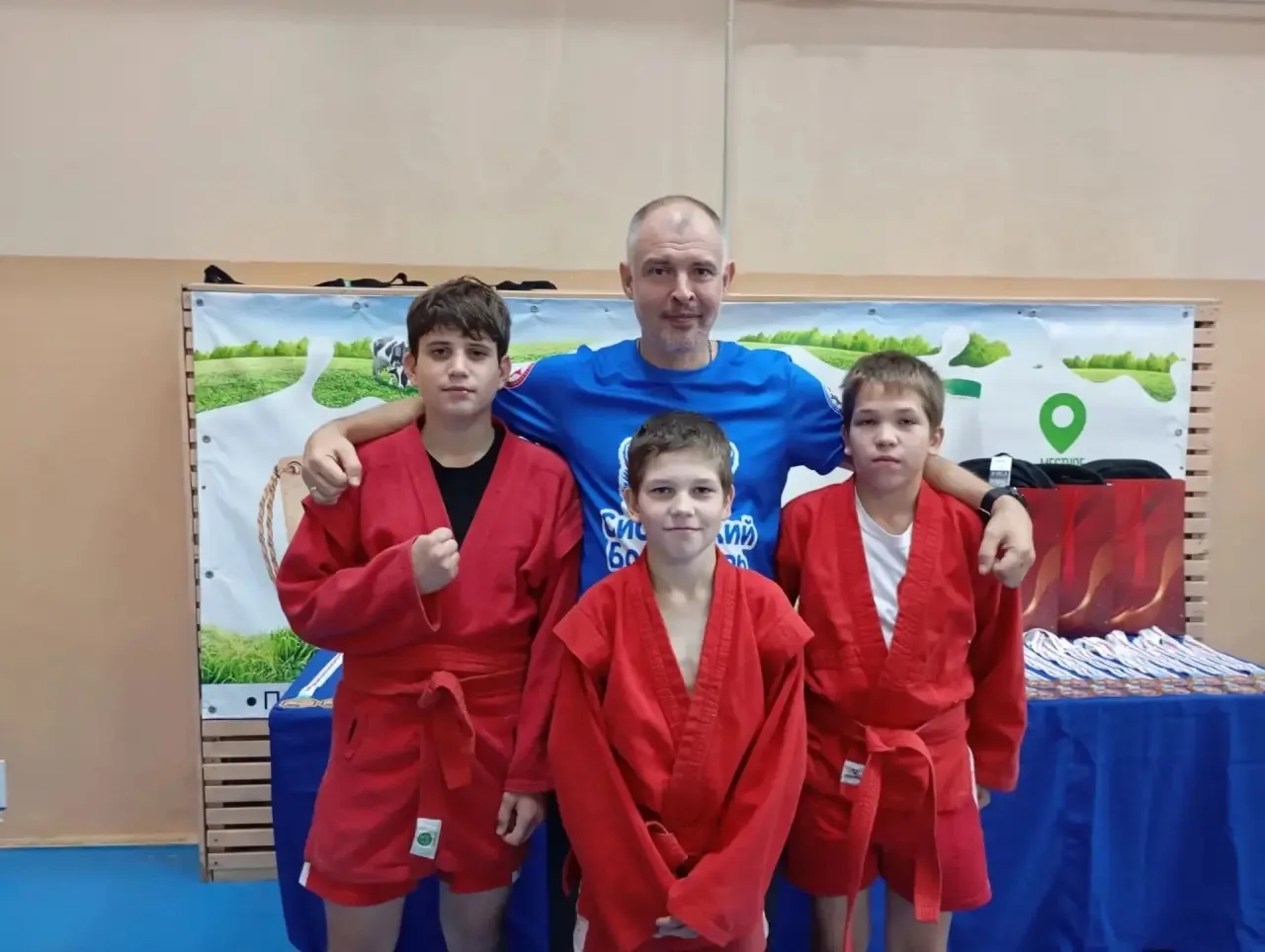 🥋 Турнир по самбо в Барабинске