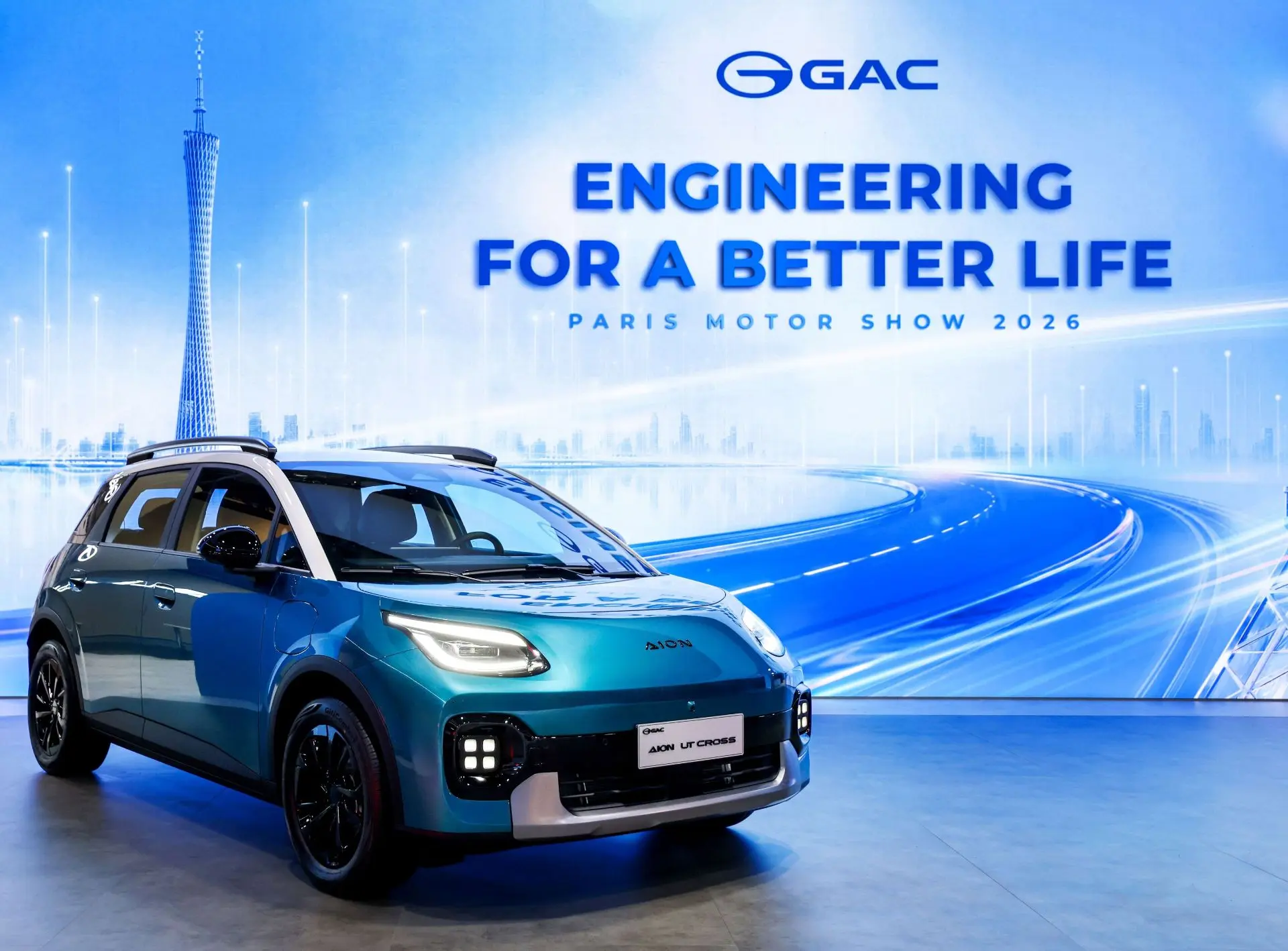 GAC представила AION UT Cross в Париже и объявила о новом этапе развития в Европе