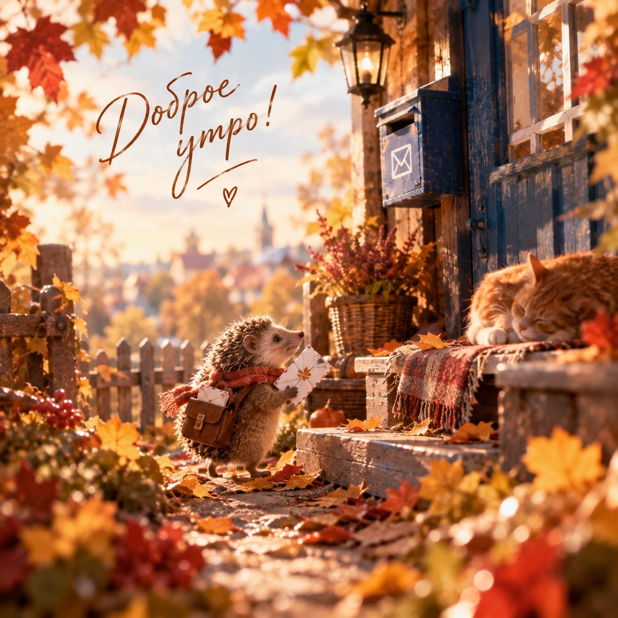 🍂 Доброе утро! Пусть этот осенний день будет наполнен теплом, приятными новостями и ма...