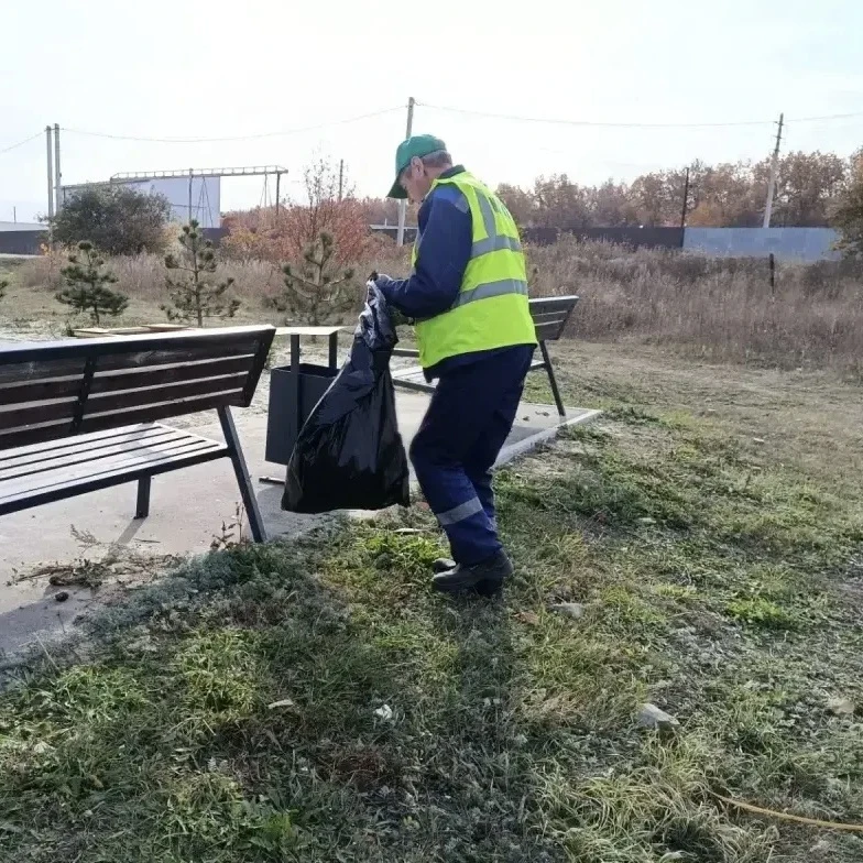 🌸 В Гагаринском районе продолжаются плановые работы по благоустройству