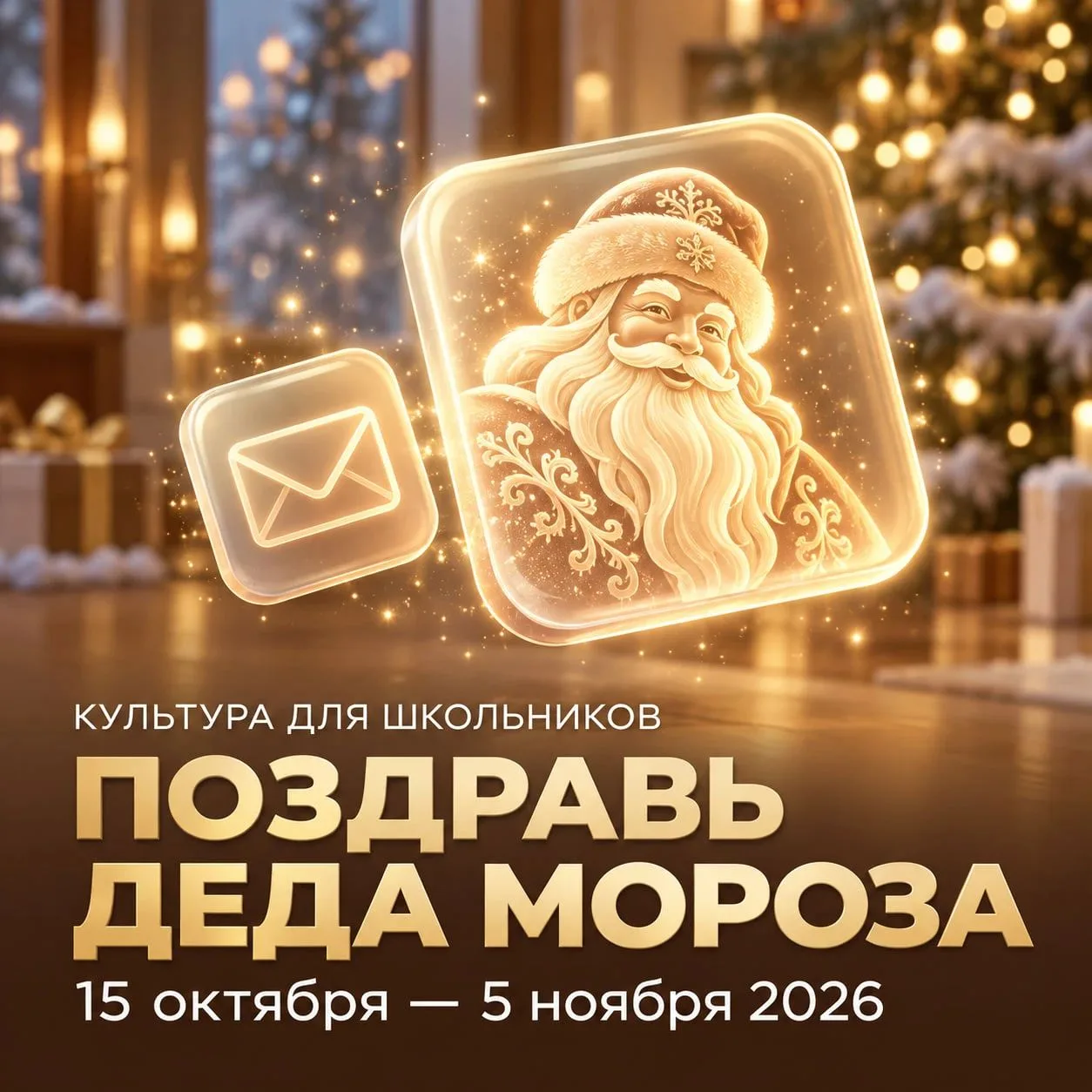 🎅 Обычно поздравляет он. Теперь — ваша очередь!