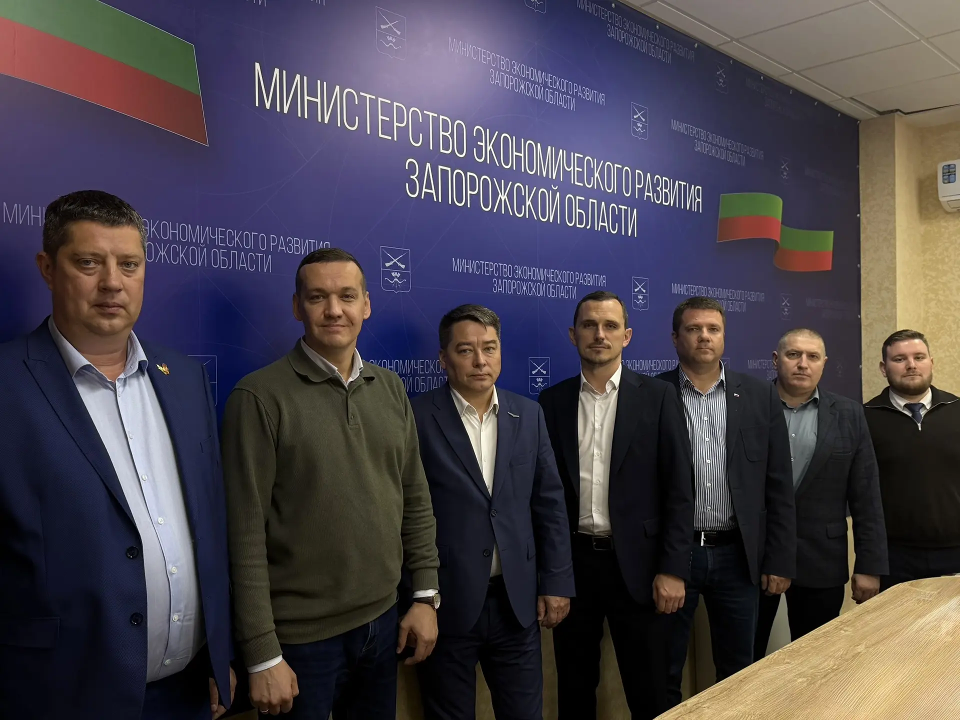 Делегация Самарской области посетила Запорожскую область