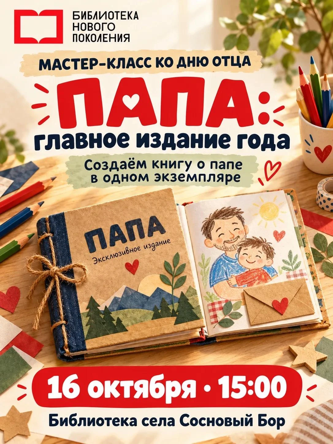 Скоро мы отметим День отца!